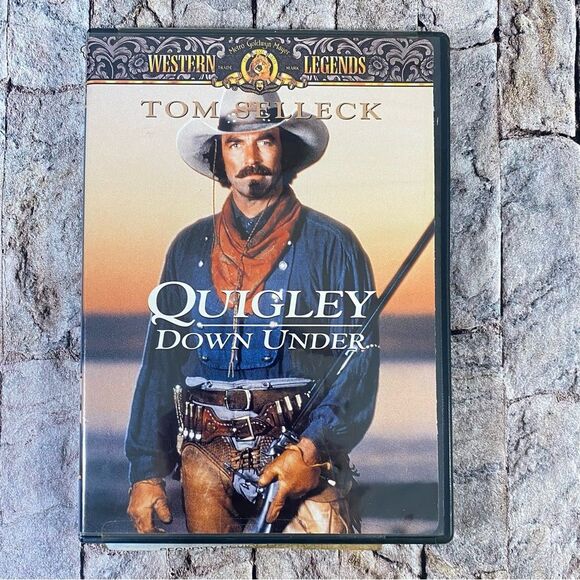 Quigley Down Under DVD Tom Selleck Laura San Giacomo Rated PG13 - Picture 1 of 3